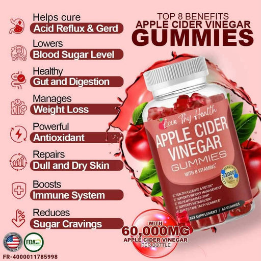 Apple cider vinegar gummies