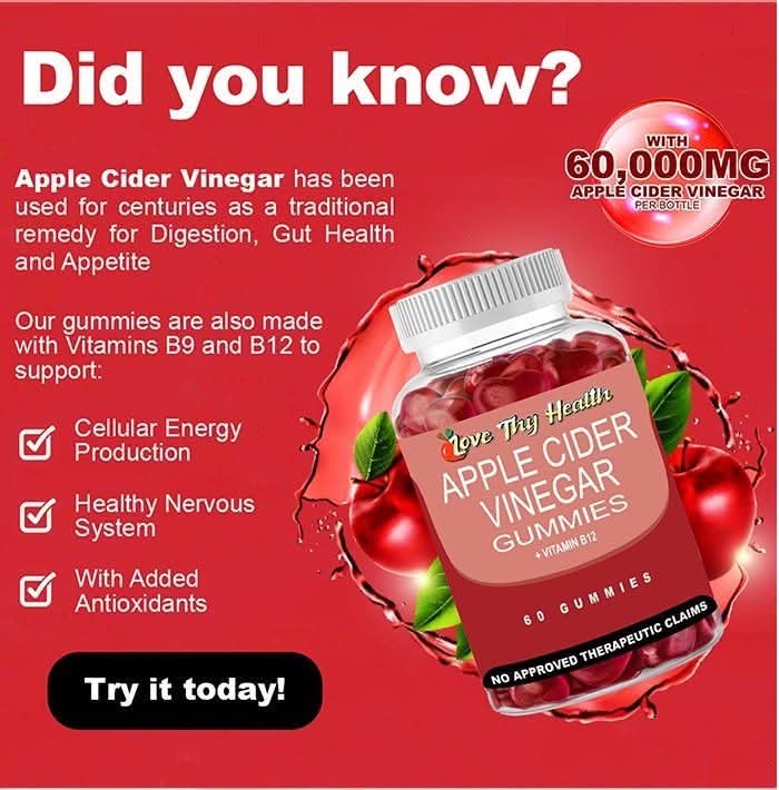 Apple cider vinegar gummies