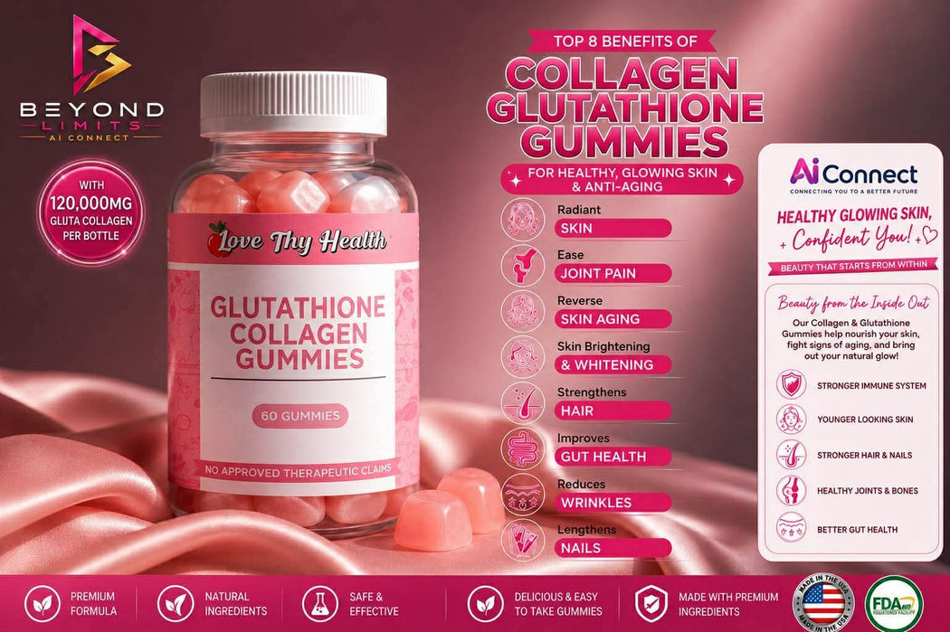 Glutathione collagen gummies