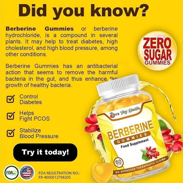 Berberine gummies